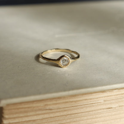 The Asrai Ring | Diamond, 14k Gold