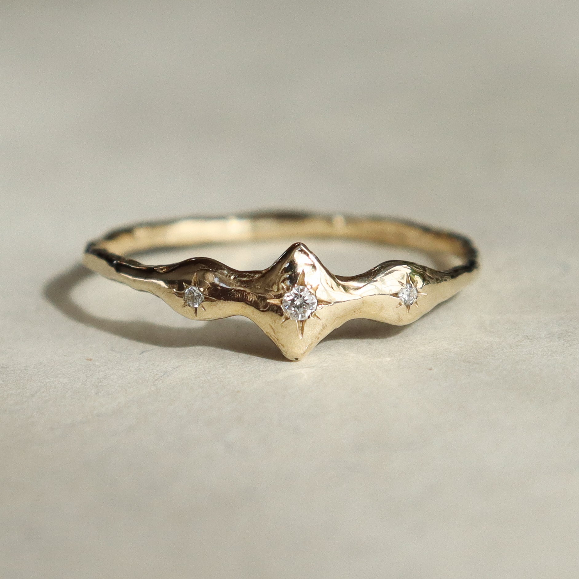 The Aurelia | Diamonds, 14k Gold