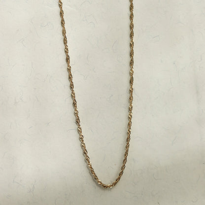 Vintage Twist Chain | 14k Gold