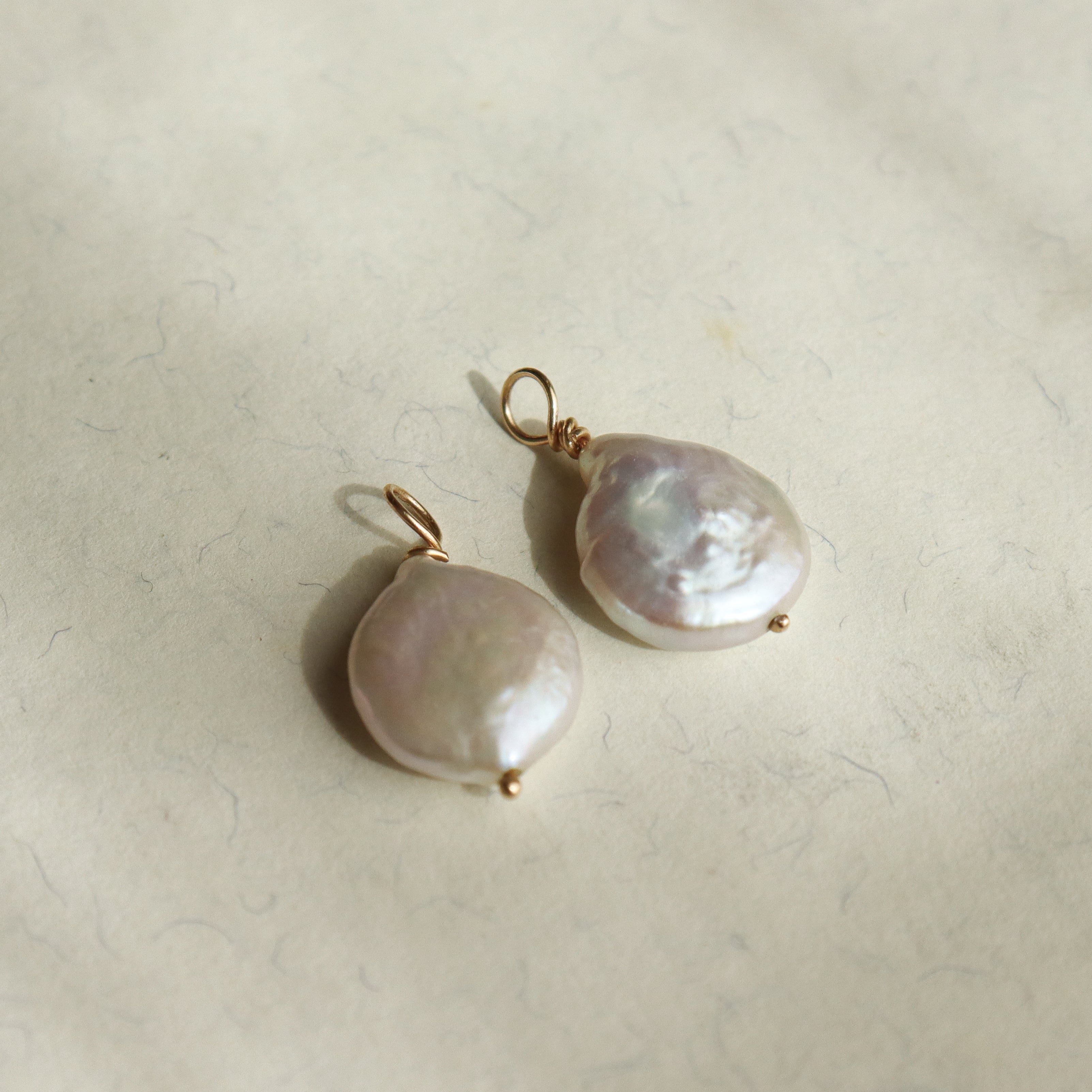 Baroque Pearl Charm