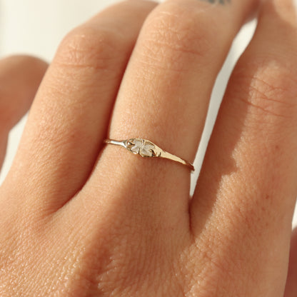 Ivy Ring | Icy Baguette Diamond, 14k Gold