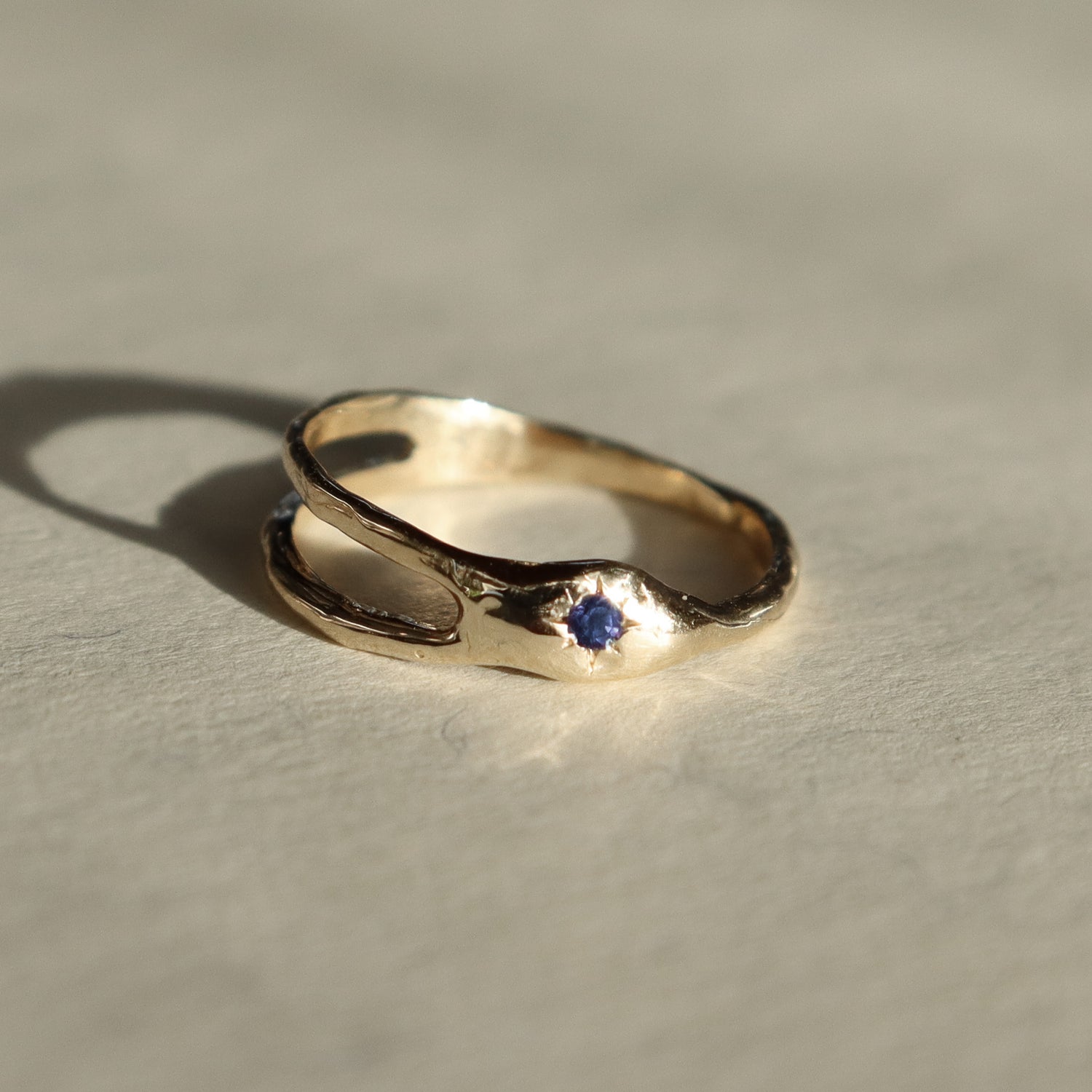 The Shooting Star Ring | 14k Gold