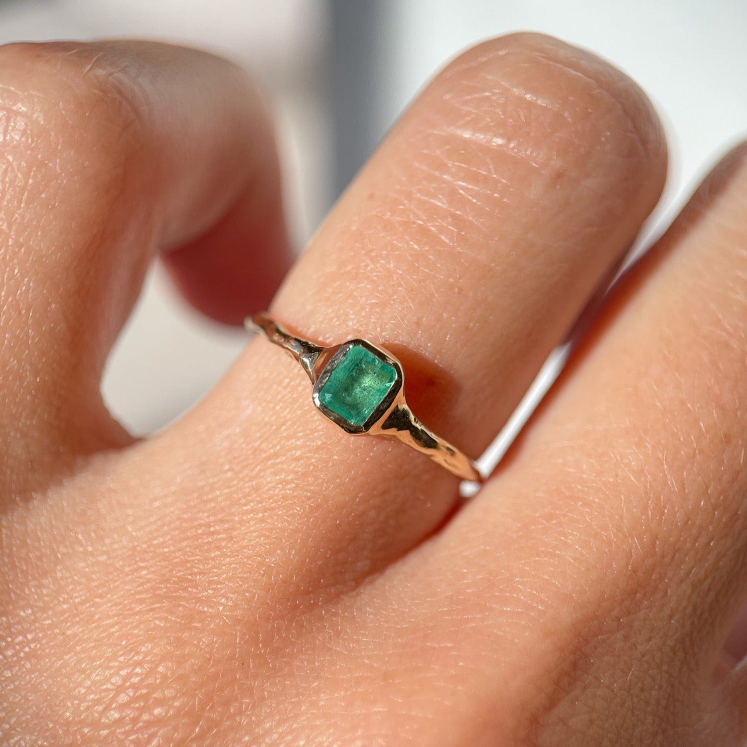 Emerald Ring Set | Caravelle Jewellery