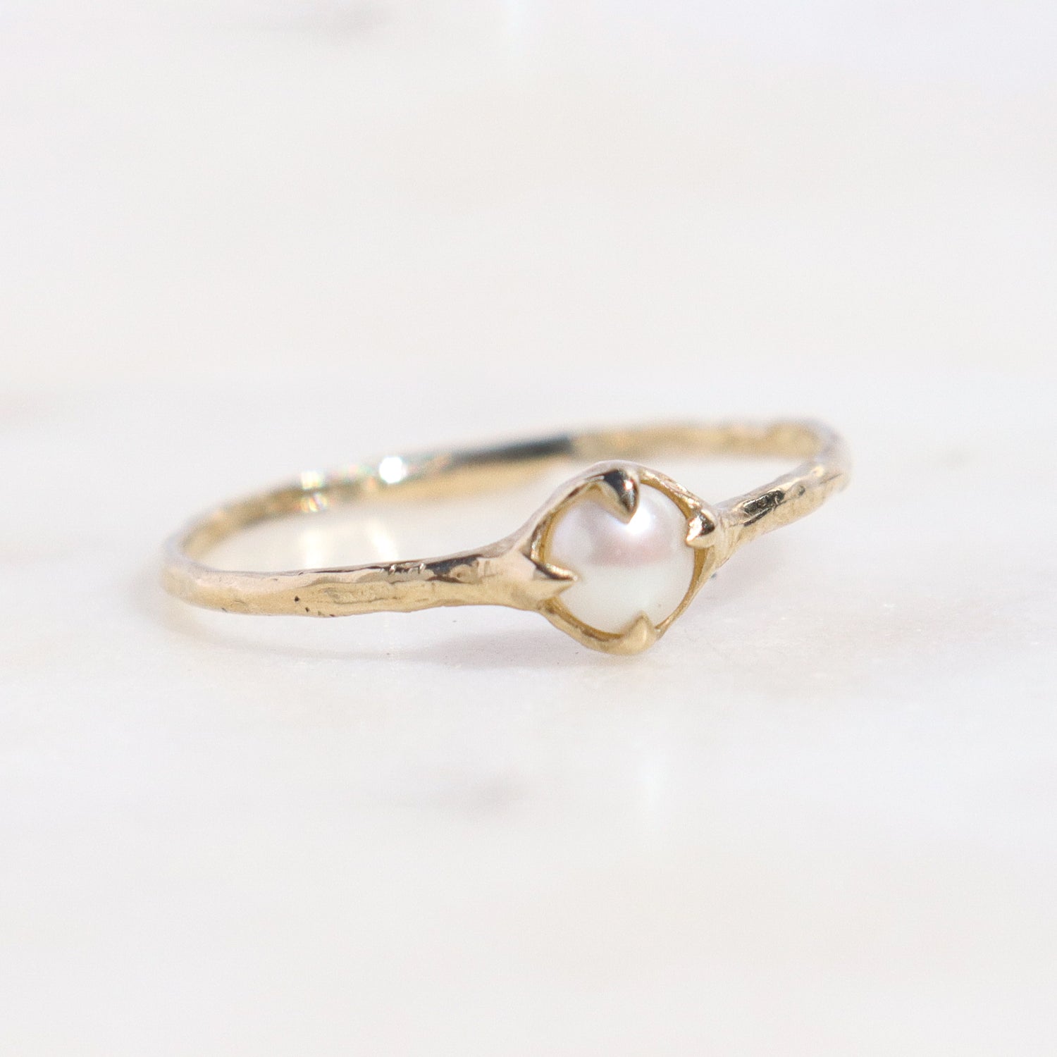 Mini Pearl | Pearl, 14k Gold